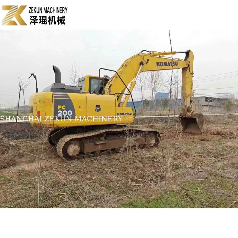 Used Komatsu PC200-8MO Crawler Excavator 2001-4000 Hours Medium Size