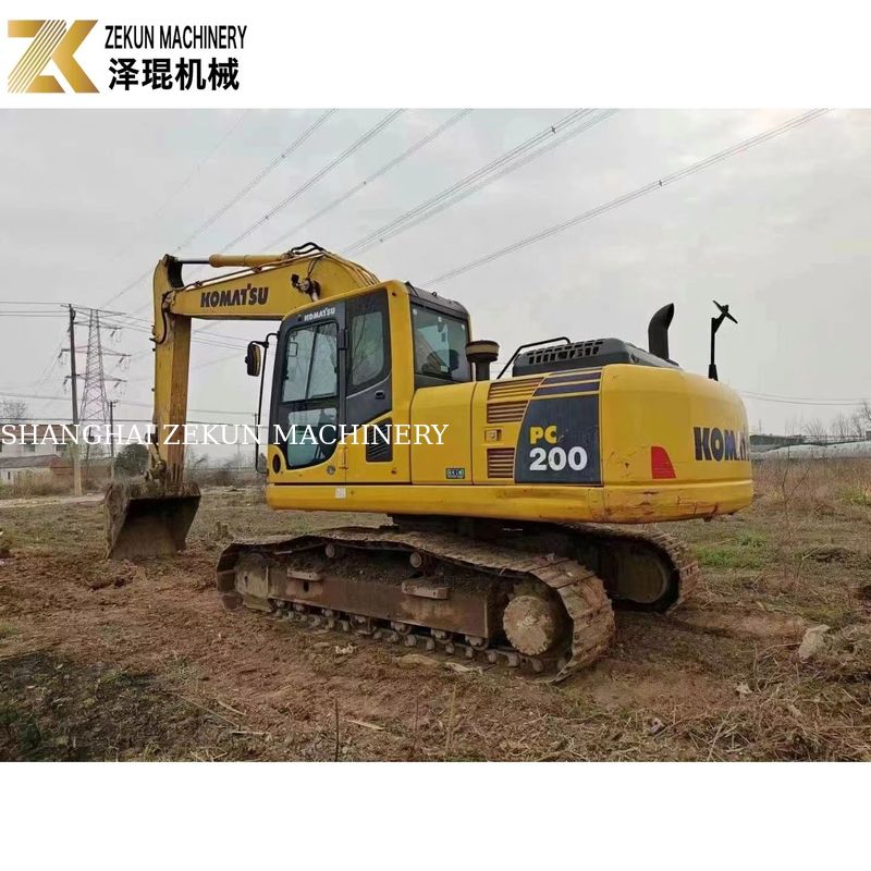 Used Komatsu PC200-8MO Crawler Excavator 2001-4000 Hours Medium Size