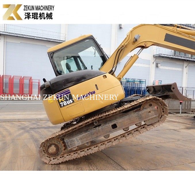 7 Tons Japan Mini Used Komatsu PC78US Excavator PC78 US Year Machine Weight 7630 KG