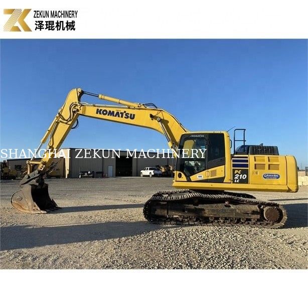 Used Komatsu PC 210-LC 7 Crawler Excavator with Rubber Pads 20900 KG