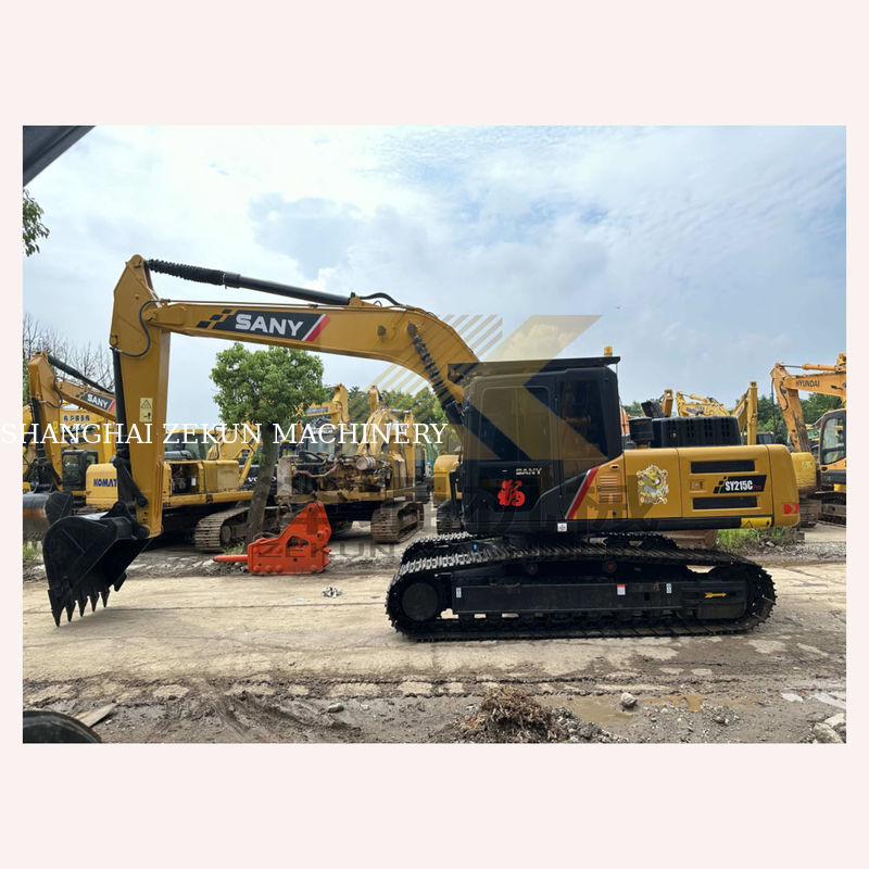 Sany SY215C Pro Crawler Excavator 21 Tons Heavy Machine Weight for Benefit