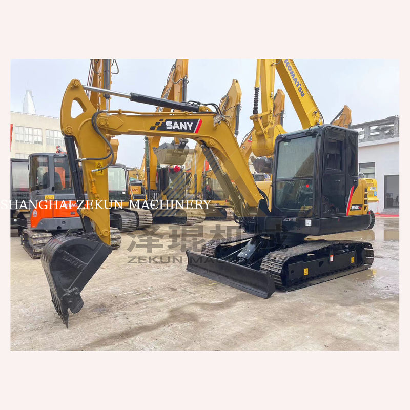 Sany SY60C Pro Crawler Hydraulic Excavator with Sany Engine and 0-2000 Working Hours