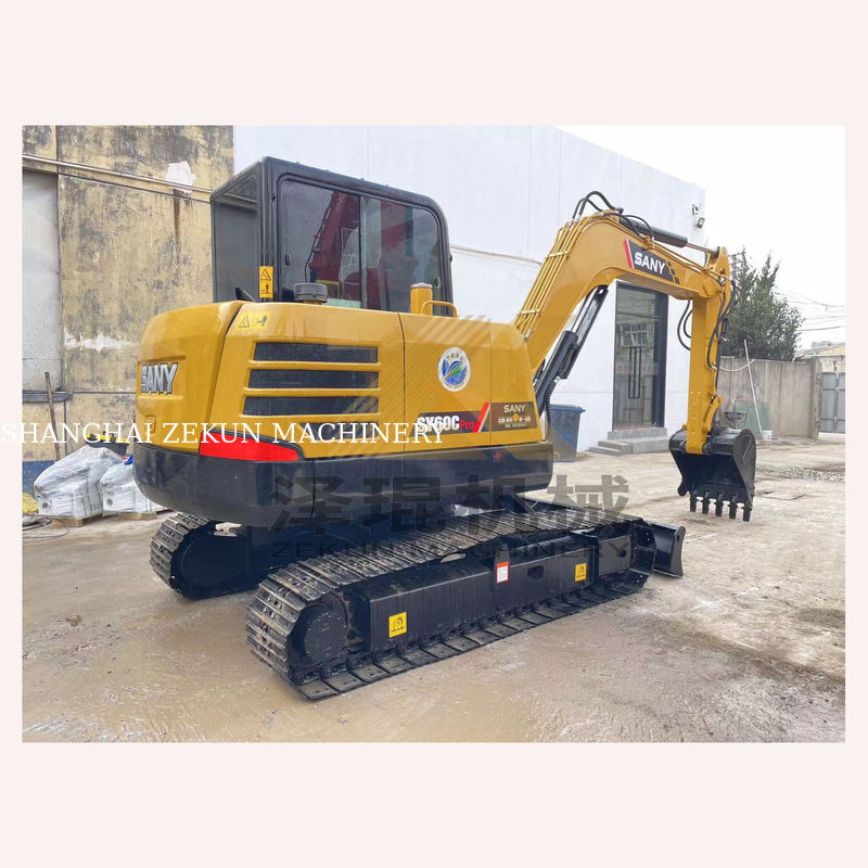 Sany SY60C Pro Excavator 0-2000 Working Hours 36KW Perfect for Construction Projects
