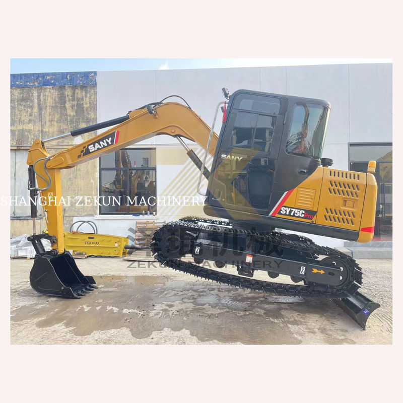 7500 KG Sany SY75C Pro Excavator The Perfect Combination of Power and Efficiency