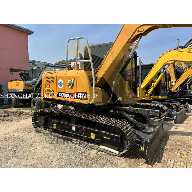 Low Hour Used Sany 75C Pro Excavator 2023 7500 KG Weight For Sale