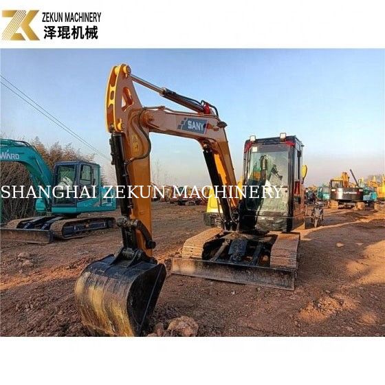Used 6 Ton Sany SY60C PRO Excavator with Sany Engine and Low Hours