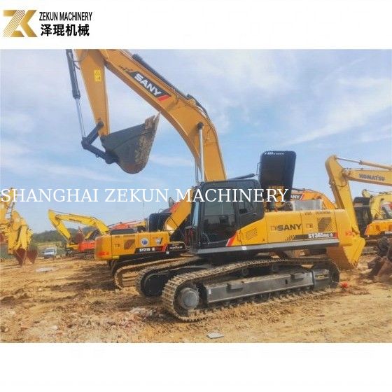 Low Hour Second Hand Machinery Digger Used Sany SY365 Excavator 365H SY365H Big 2020