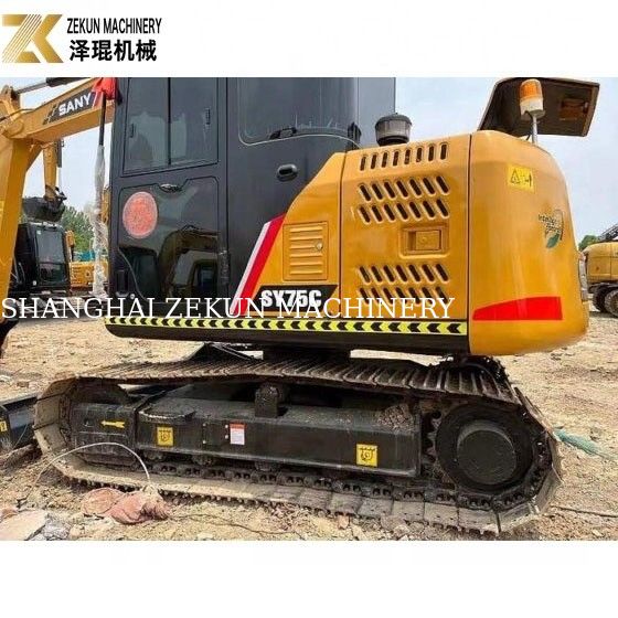 Used Sany SY75 Excavator with 0.28m3 Bucket Capacity and 2001-4000 Working Hours