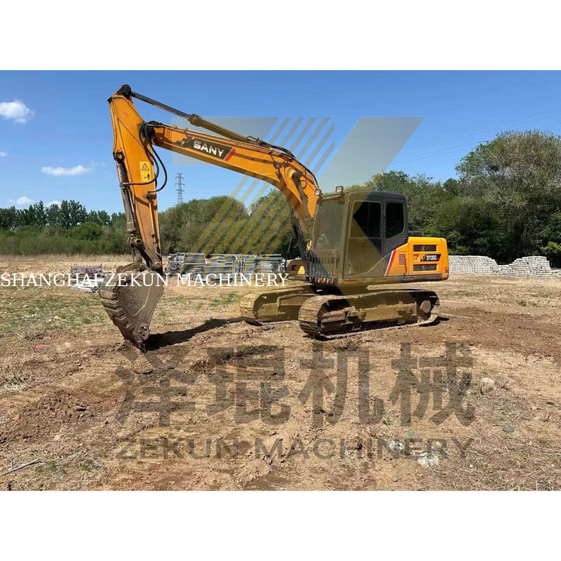 Sany SY135 Pro Crawler Excavator 0.6 m3 Bucket Capacity 2001-4000 Working Hours Used