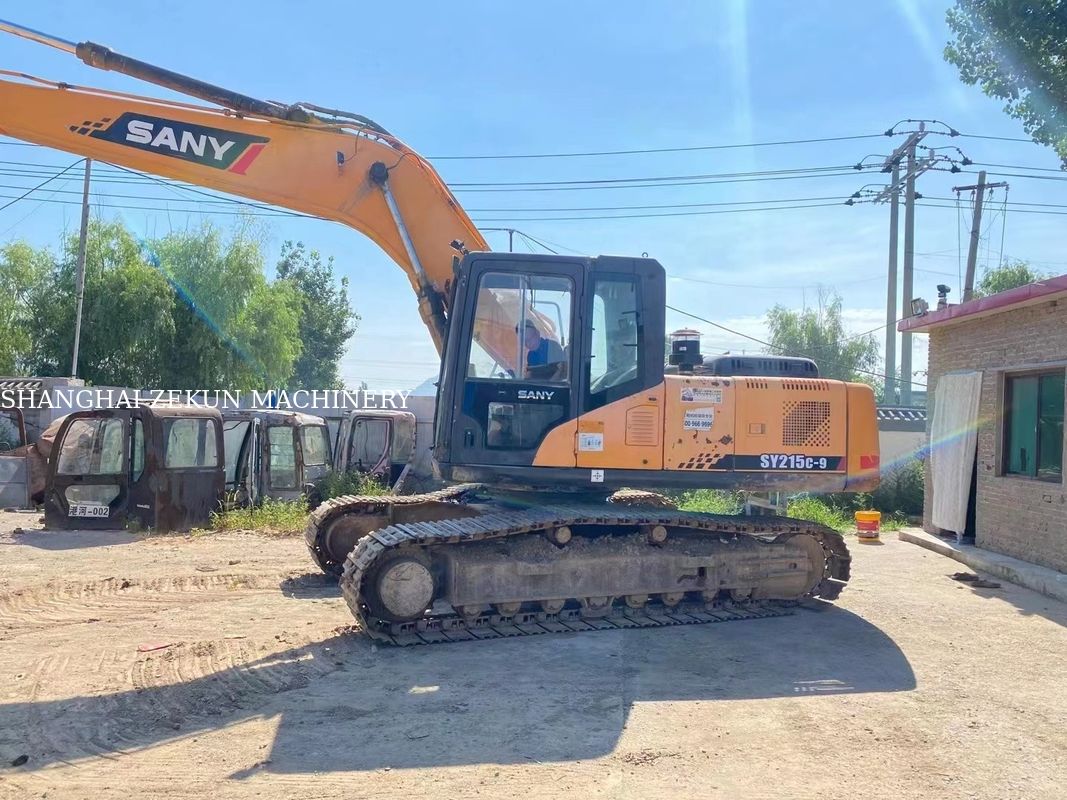 Used 21Ton Sany SY215C-9 SY215C PRO Crawler Excavator for Heavy Construction