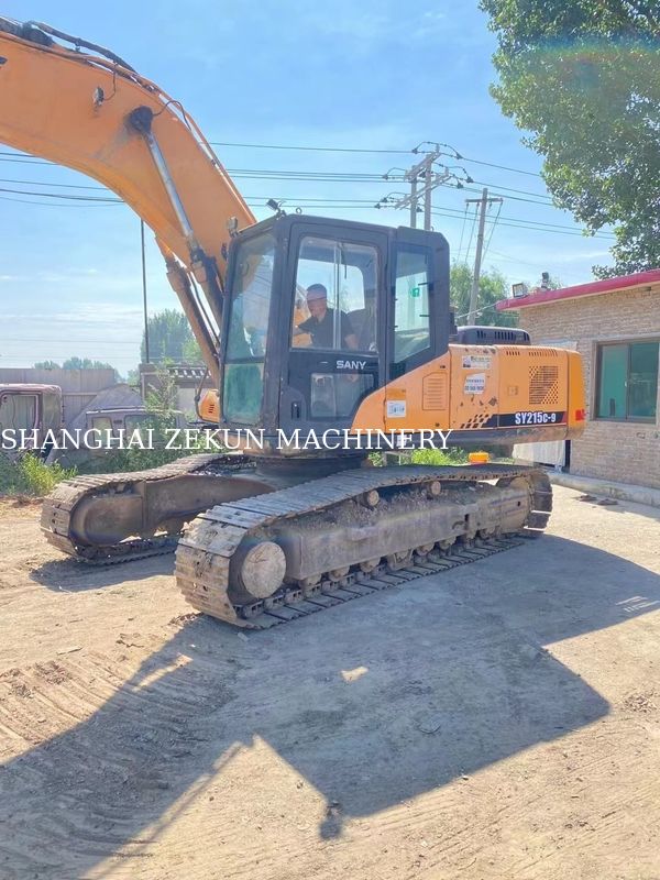 Used 21Ton Sany SY215C-9 SY215C PRO Crawler Excavator for Heavy Construction