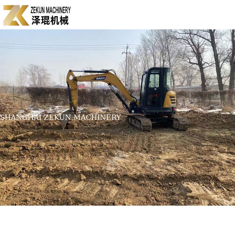 Used SANY SY55U Crawler Excavator 5.5 Ton with 0.23m³ Bucket Capacity