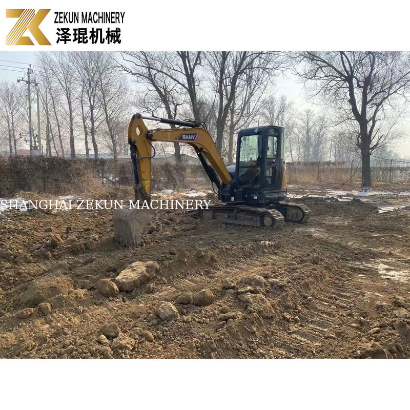 Used SANY SY55U Crawler Excavator 5.5 Ton with 0.23m³ Bucket Capacity