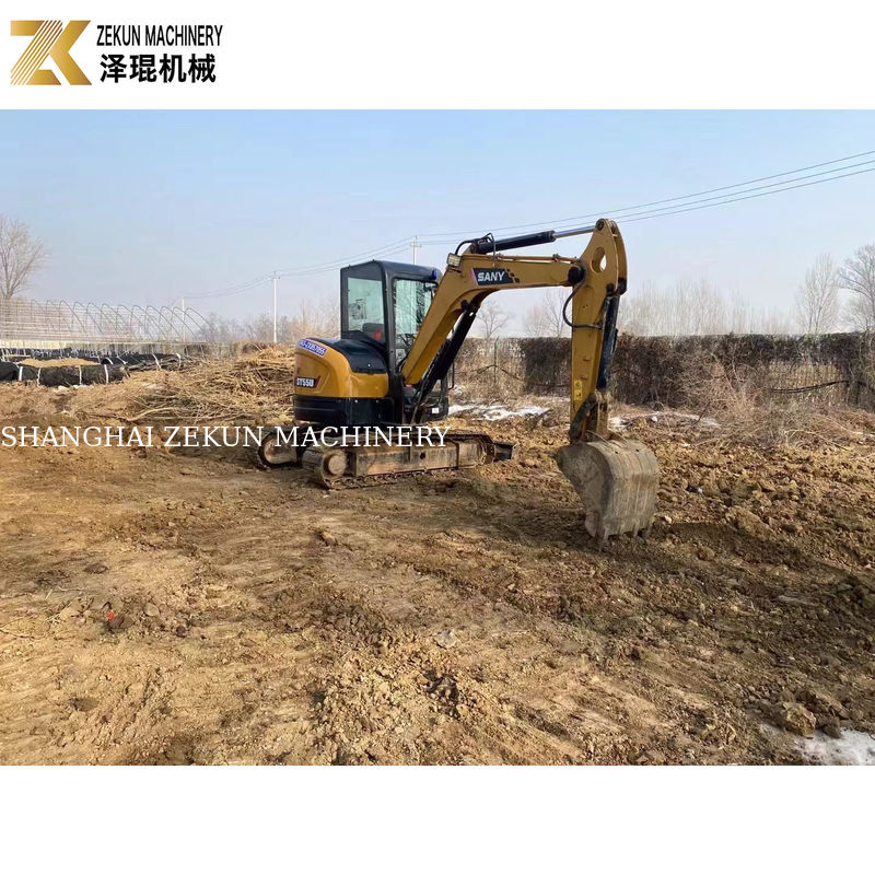 Used SANY SY55U Crawler Excavator 5.5 Ton with 0.23m³ Bucket Capacity