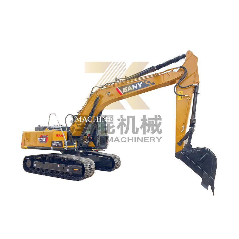 Sany sy215c excavator in good condition with low hours and engine in 2023