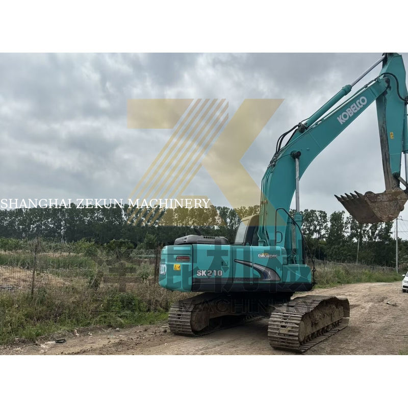 Good Condition Used Kobelco SK210-8 Excavator Machine 21 TON in Shanghai with 2020 HINO Year and Engine