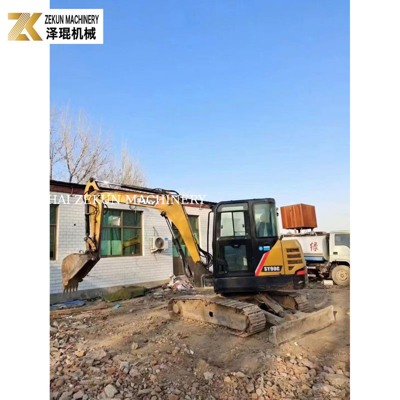 60.7KW Used Sany 90C Pro Excavator, 2001-4000 Hours in Good Condition