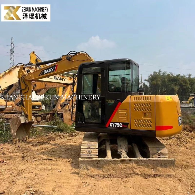 Sany 75C Excavator SY75C-8 SY75C PRO 43kw Engine Perfect for Construction Projects
