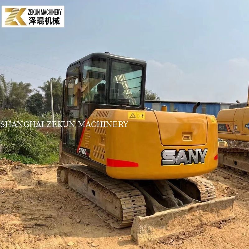 Sany 75C Excavator SY75C-8 SY75C PRO 43kw Engine Perfect for Construction Projects