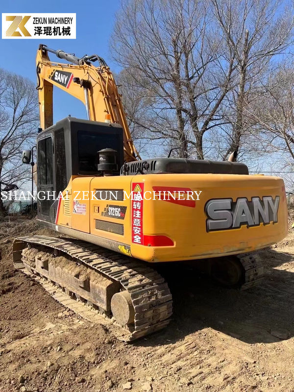 2017 Sany SY215C Pro Excavator 1.2M³ Bucket Capacity Used Sany Excavator
