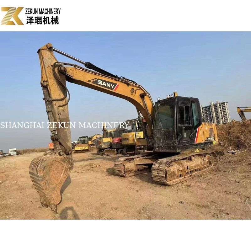 Hydraulic Cylinder Other 13 Ton Used Sany Crawler Excavator SY135C-8 SY135C-9