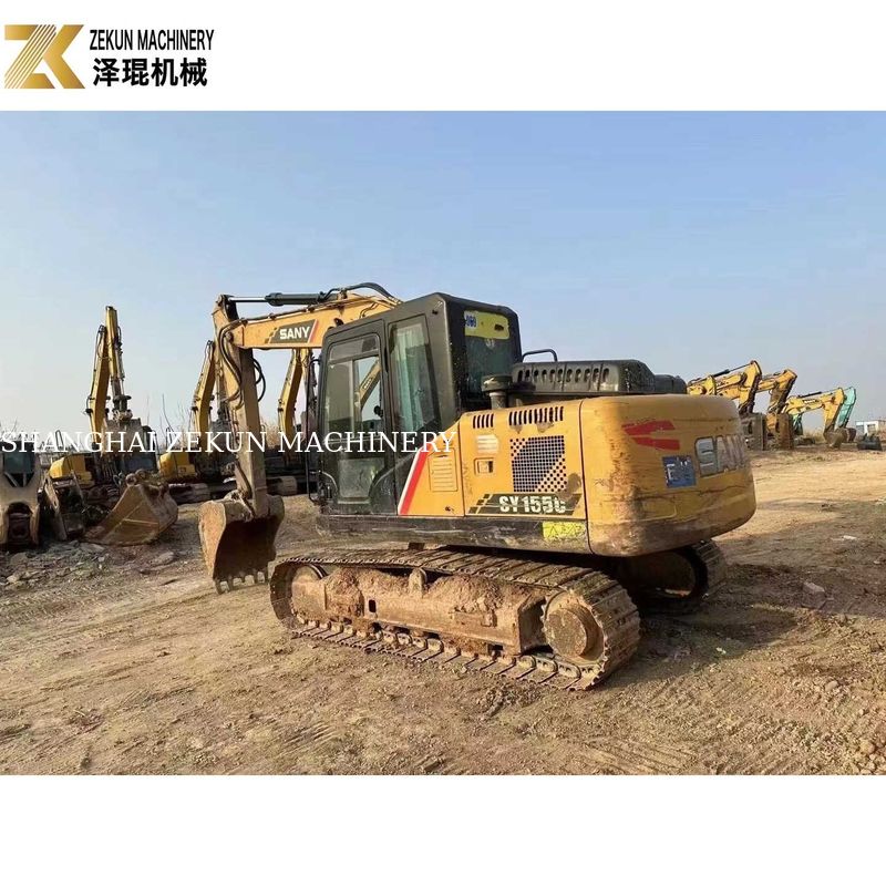 Hydraulic Cylinder Other 13 Ton Used Sany Crawler Excavator SY135C-8 SY135C-9