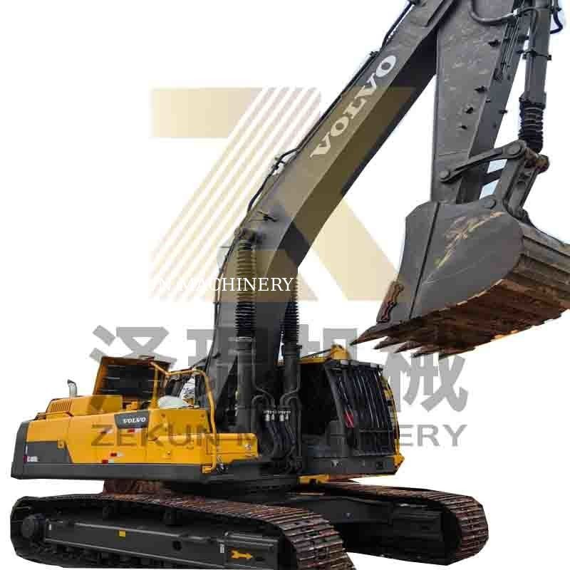 Used Volvo Ec480DL Excavator with 1.77-3.8m3 Bucket Capacity and Good Condition