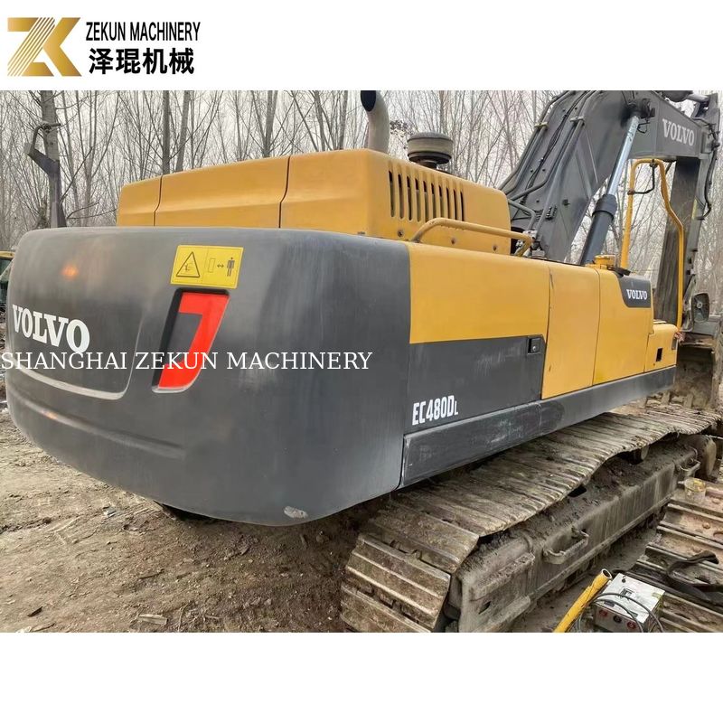 Original Color Mining Equipment 48Ton Used Volvo EC480 Crawler Excavator EC480D