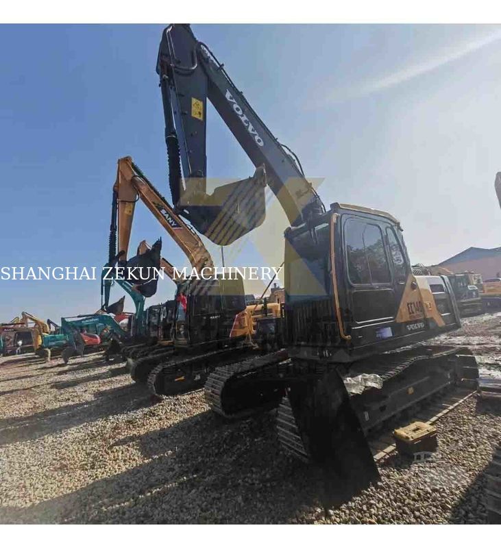 Volvo EC140DL Excavator Used Well Maintained D3.8E Engine 14 Ton Operating Weight