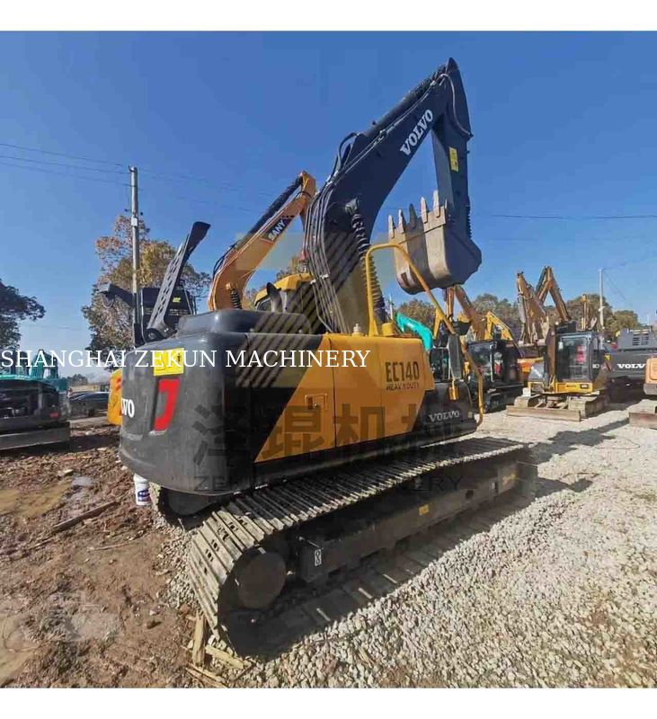 Volvo EC140DL Excavator Used Well Maintained D3.8E Engine 14 Ton Operating Weight