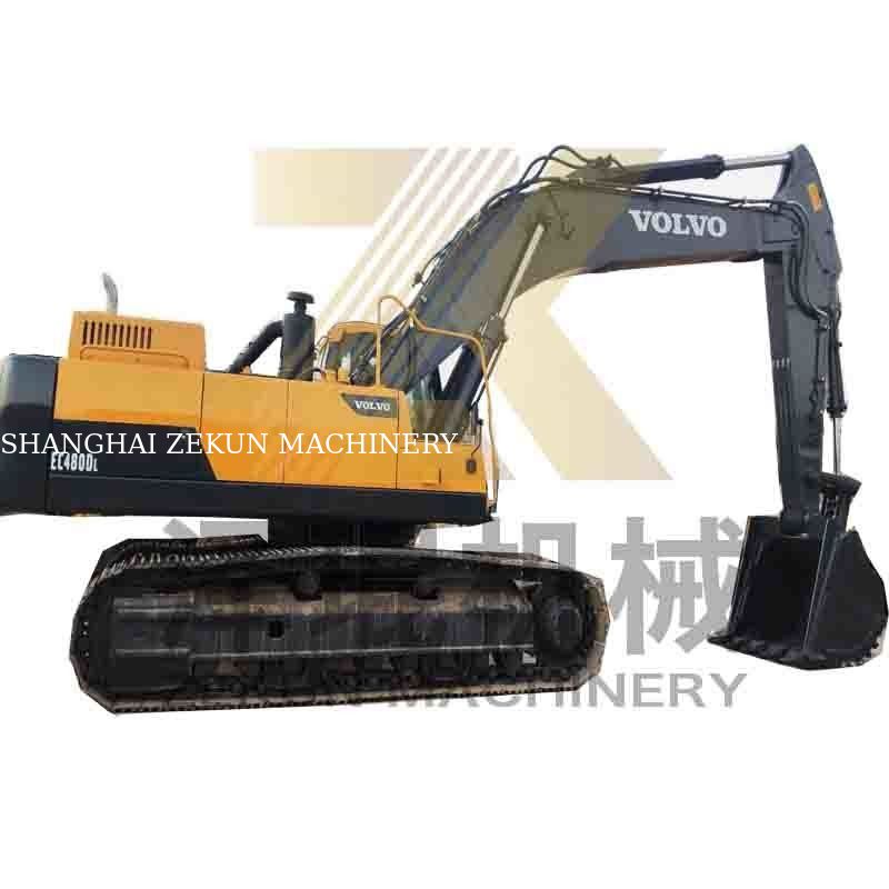 Used VOLVO EC480DL Excavator 270KW Power and 1.77 3.8 m3 Bucket Capacity
