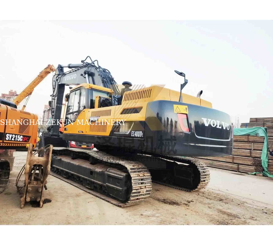 Used VOLVO EC480DL Excavator 270KW Power and 1.77 3.8 m3 Bucket Capacity