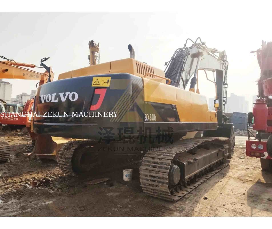 Used VOLVO EC480DL Excavator 270KW Power and 1.77 3.8 m3 Bucket Capacity