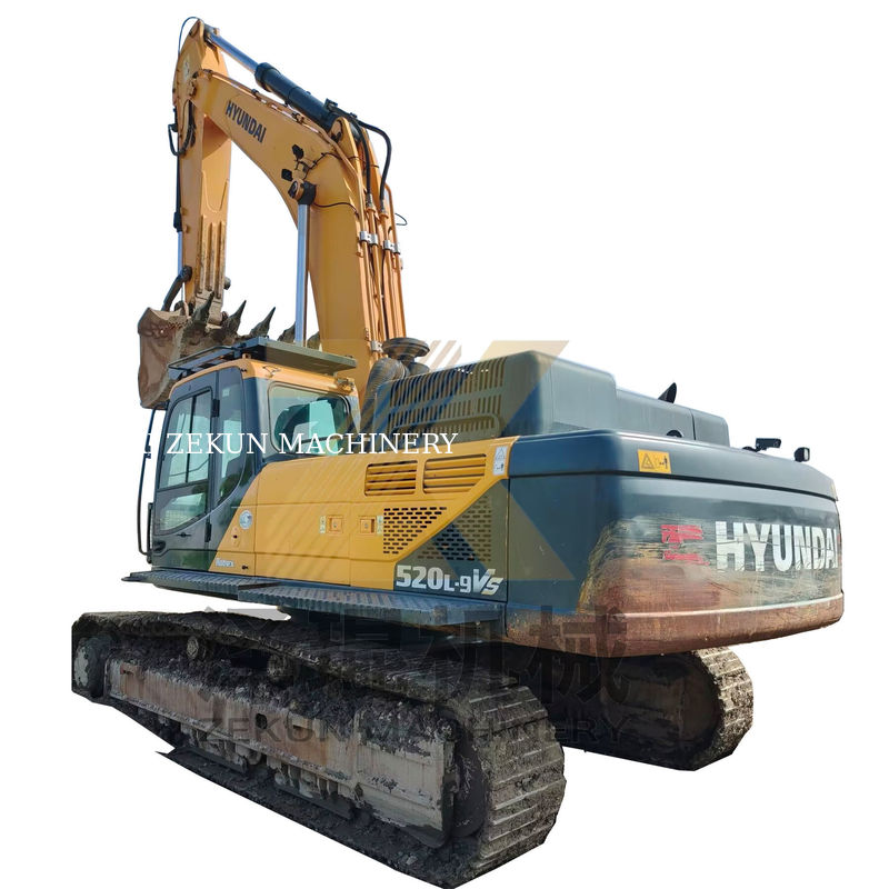 Excellent Condition Hyundai R520 Excavator with 3M³ Bucket Capacity and 266KW Power in Hot Market