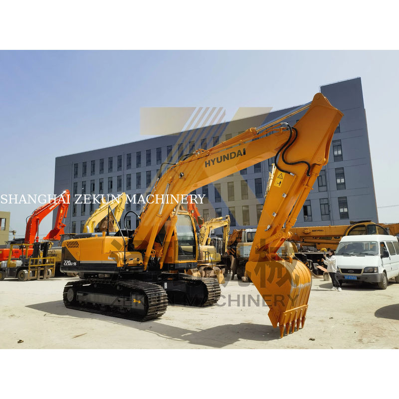 2019 Used Original Korea Hyundai 220 220-9 Digger With 22 Ton Operating Weight