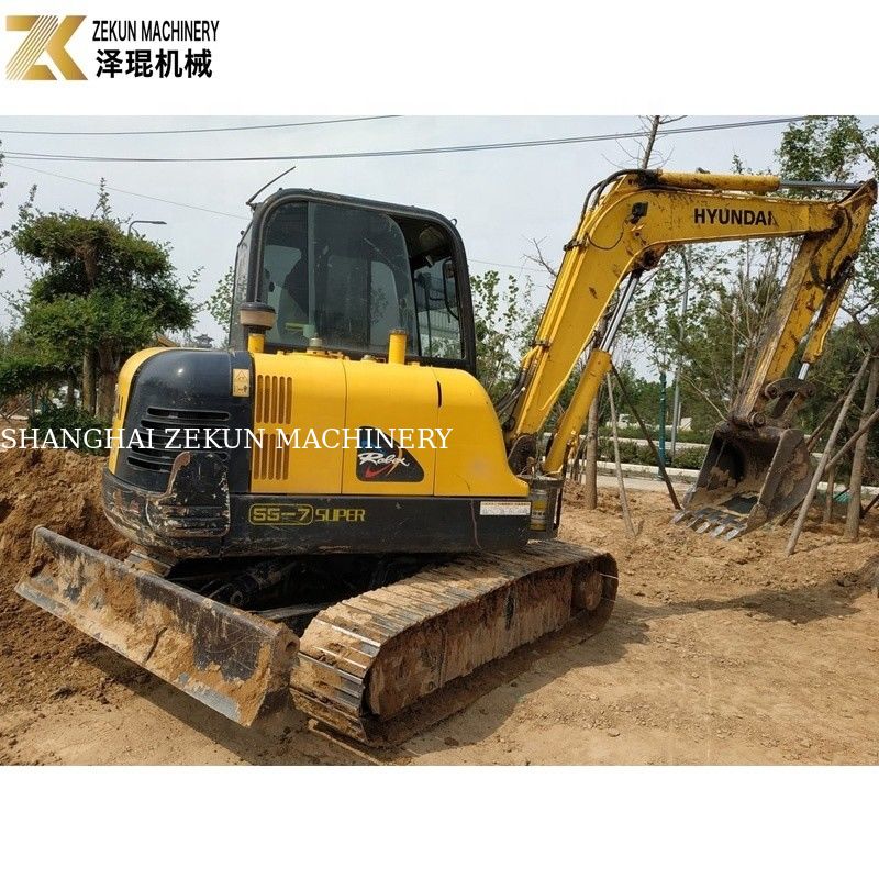 5.5Ton Hyundai Robex 55-7 Excavator with Hydraulic Valve 0.18m³ Bucket