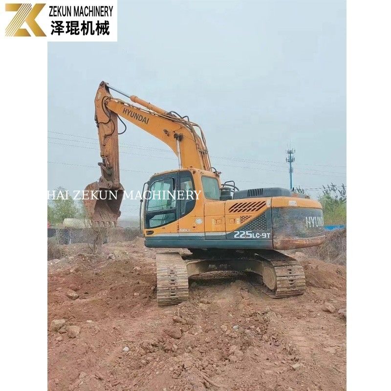 2019 Korea Original 22Ton Hyundai 225LC-9 R225-7 Crawler Excavator