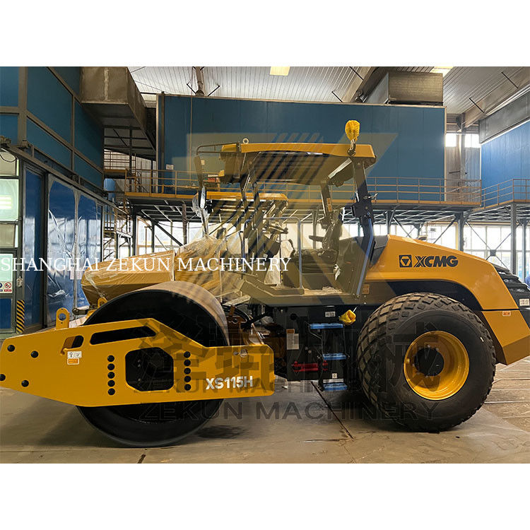 11ton XCMG XS115H Road Roller India stage IV Road Construction Equipment