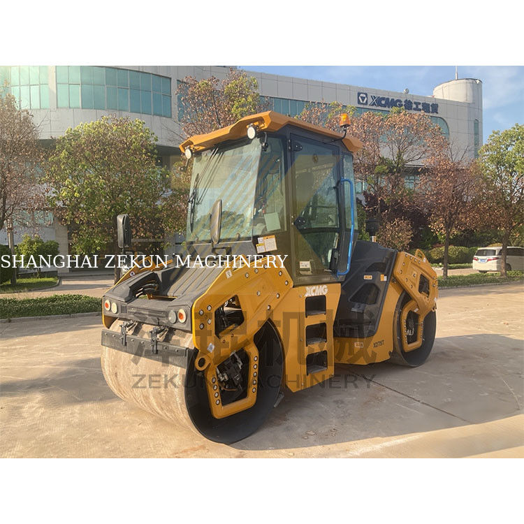 7ton XCMG XD75T Double Drum Roller EU Stage V Road Construction Equipment