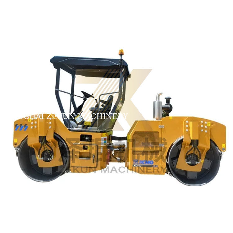 Used XCMG XD103 10Ton Double Drum Roller with Cabin EU Stage II
