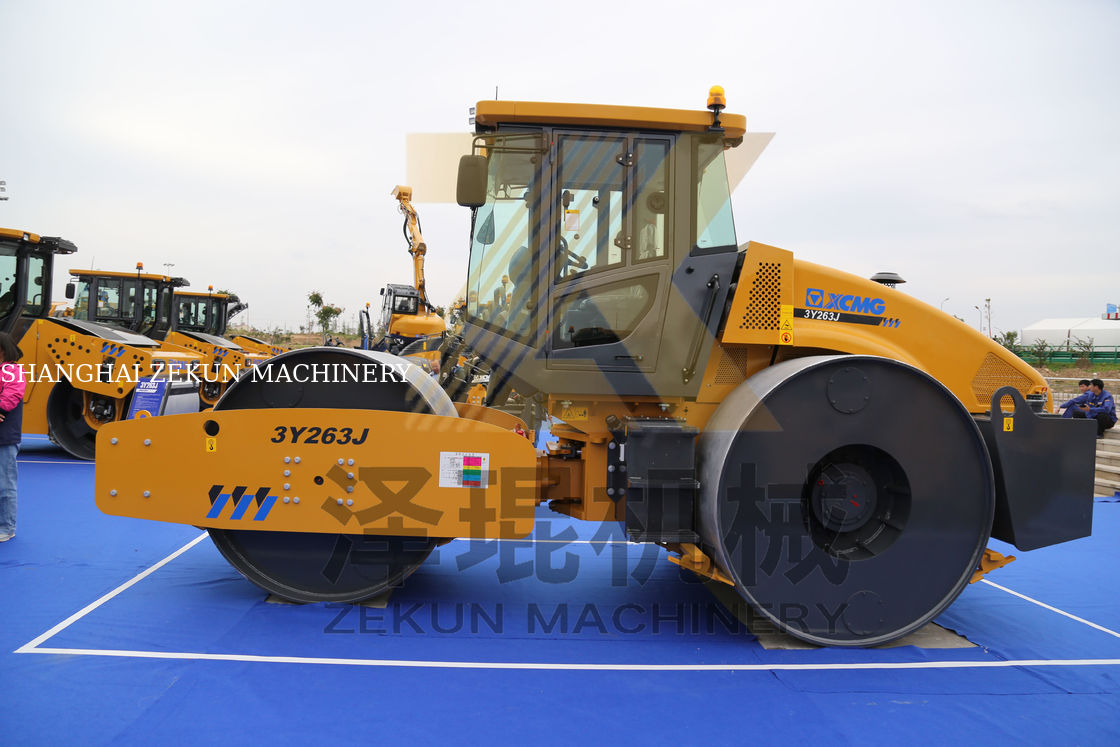23ton XCMG 3Y263J Static Three Drum Roller China Stage III Equipment