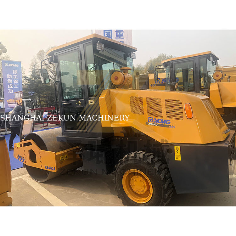 Used XCMG XS400J 4T Roller | Single Drum | Road Construction | Stage III