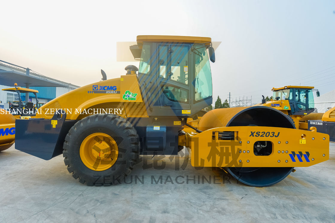 20ton XCMG XS203J Single Drum Vibratory Roller China Stage II