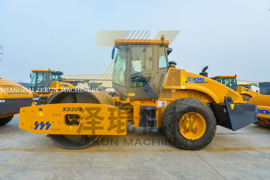 20ton XCMG XS203J Single Drum Vibratory Roller China Stage II