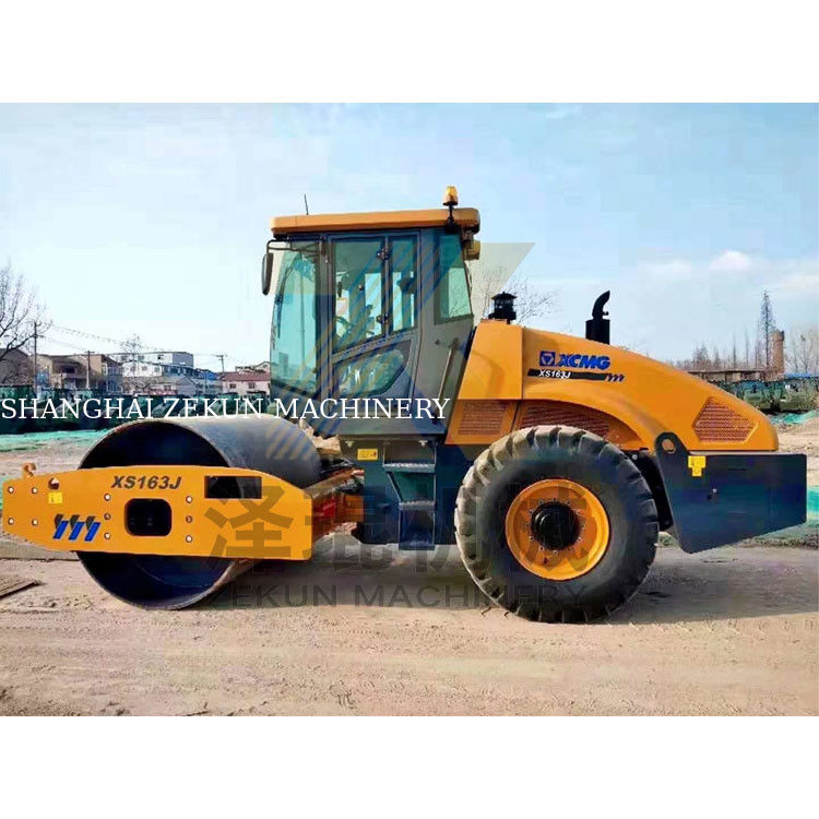 16ton XCMG XS163J Single Drum Vibratory Roller China Stage II
