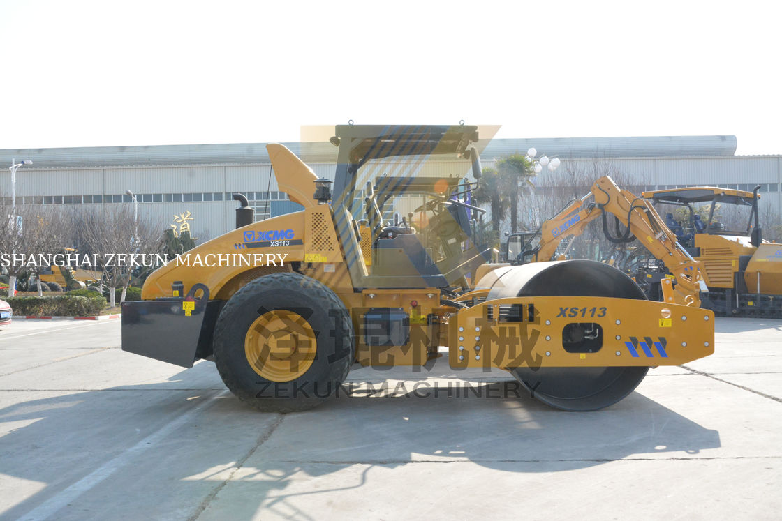 11ton XCMG XS113 Full Hydraulic Roller China Stage II Equipment