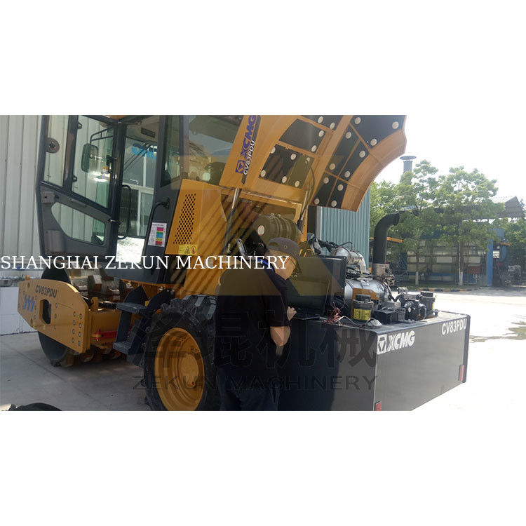 8ton XCMG CV83U Hydraulic Drum Roller EU Stage T4F Machine
