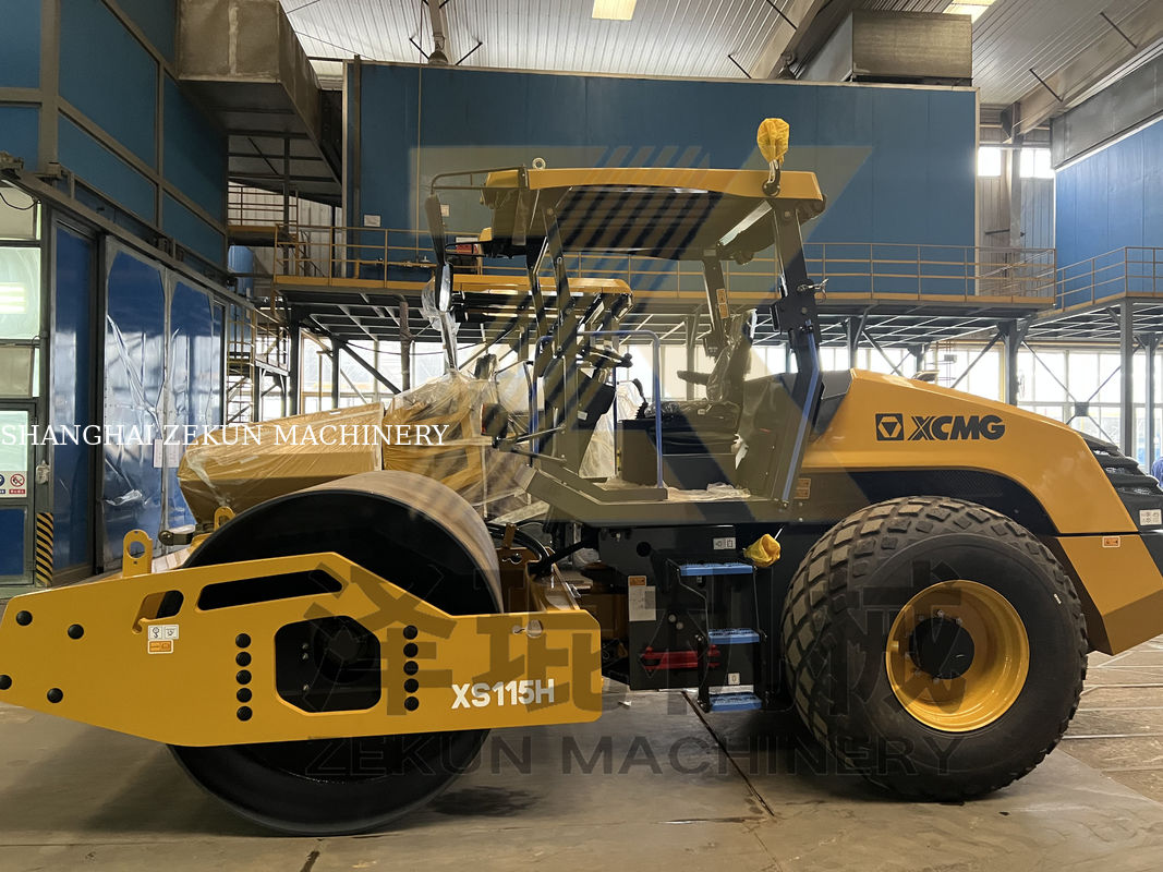 11ton XCMG XS115 Full Hydraulic Roller EU Stage II Road Equipment