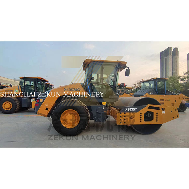 13Ton XCMG XS135T Full Hydraulic Drum Roller EU Stage V Equipment