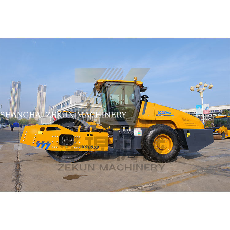 20T XCMG XS205S Hydraulic Single Drum Roller | Stage III
